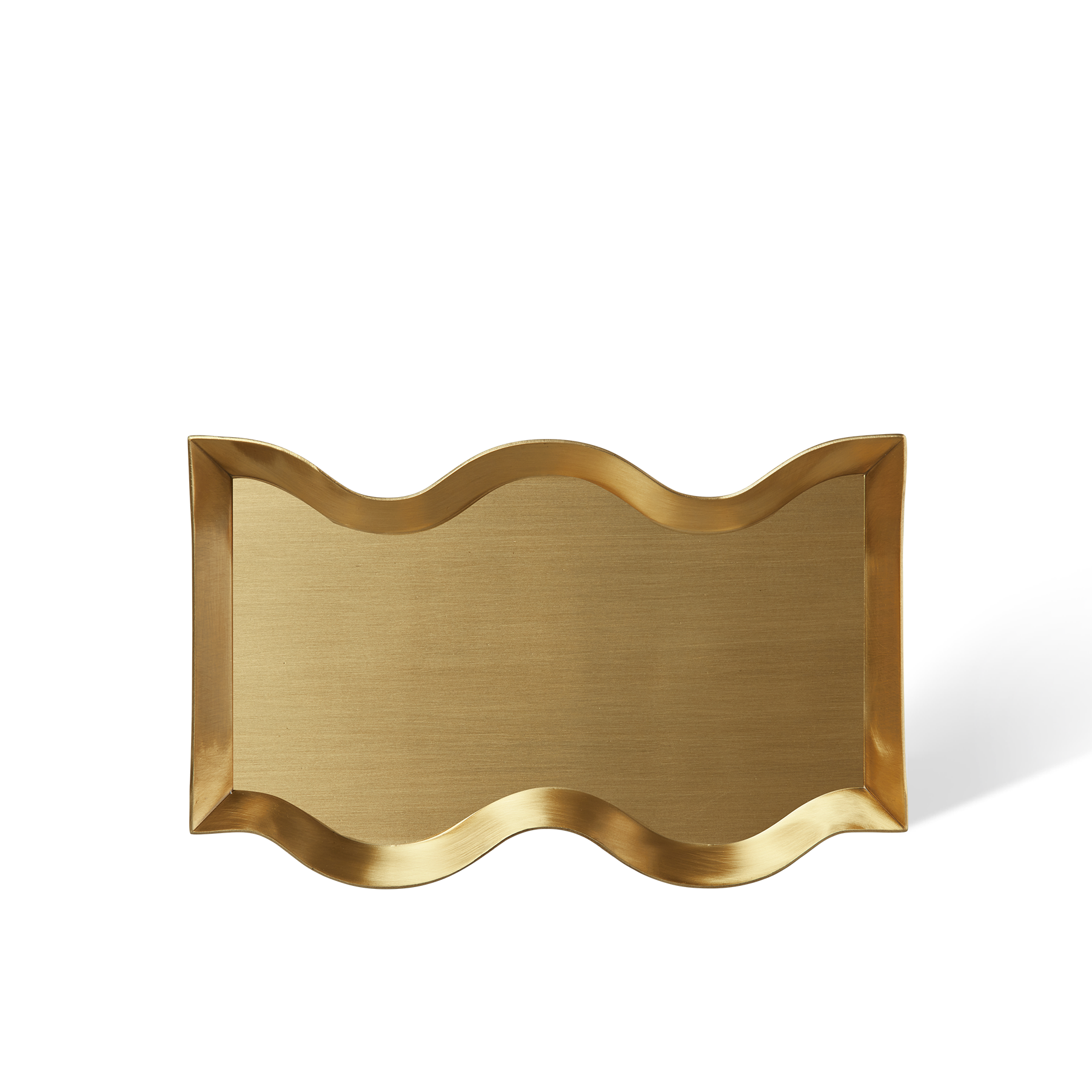 Wave Brass Tray JOYCE Beauty