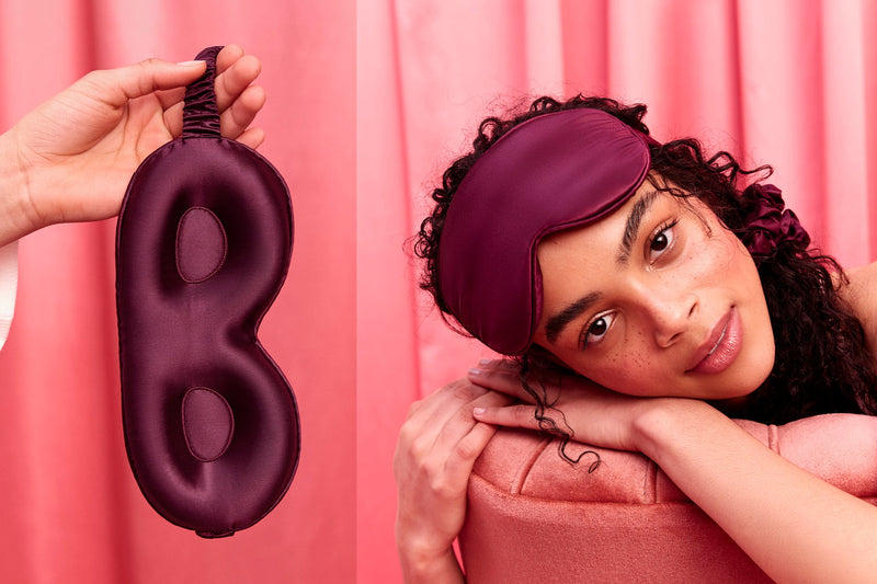 SLEEP MASK LOVELY LASH CRIMSON