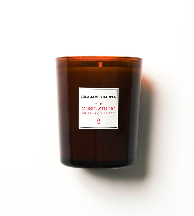 2 The Music Studio on Trufo Street Scented candle