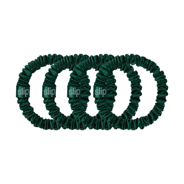 Forest Skinny Silk Scrunchies