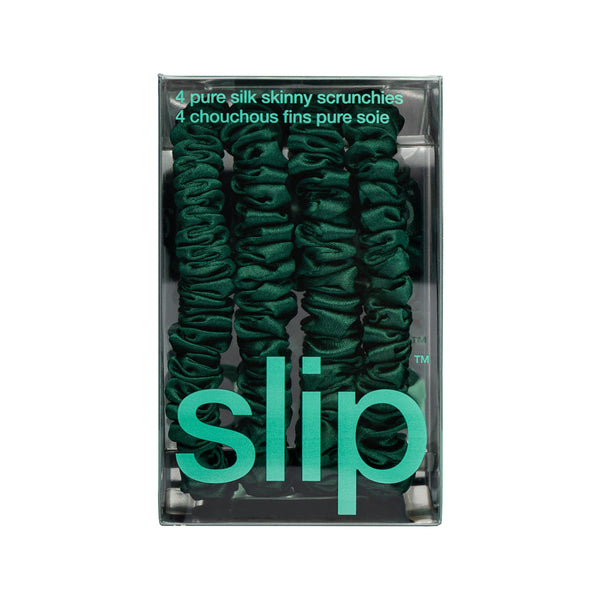 Forest Skinny Silk Scrunchies