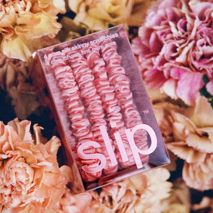 Rose Skinny Scrunchies