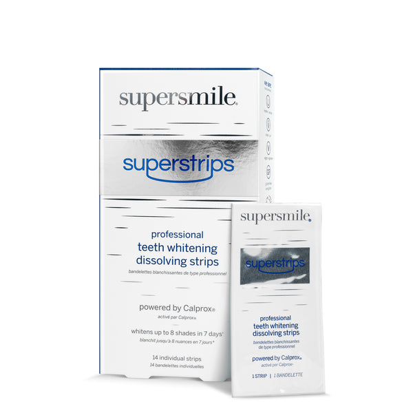 Superstrips – Professional Teeth-Whitening Dissolving Strips