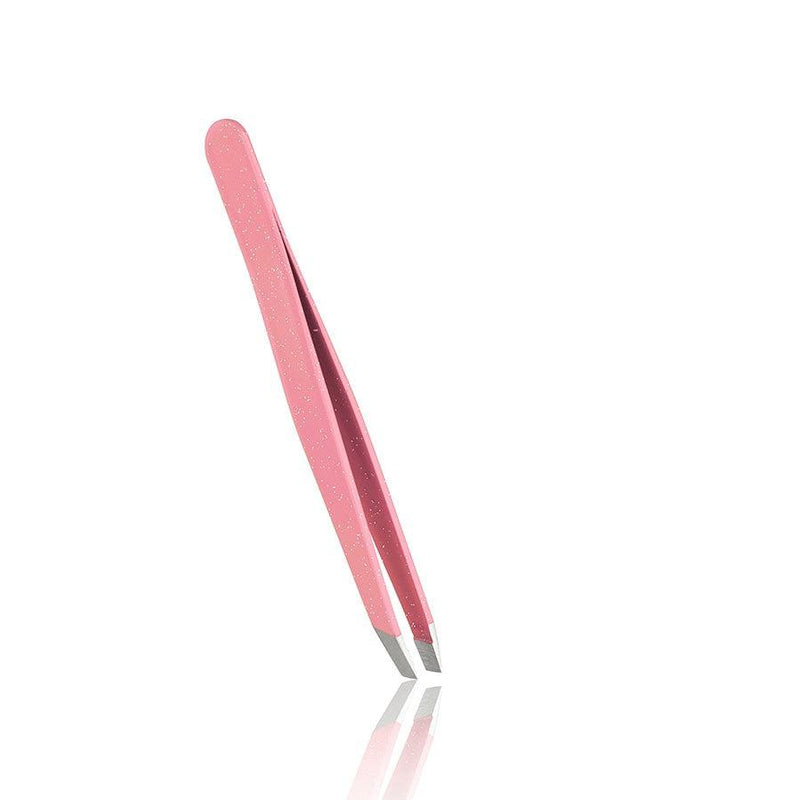 Tweezers Classic Pink with Glitter